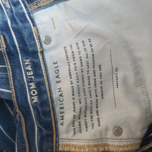 American Eagle Denim Striped Jeans - Picture 8 of 12